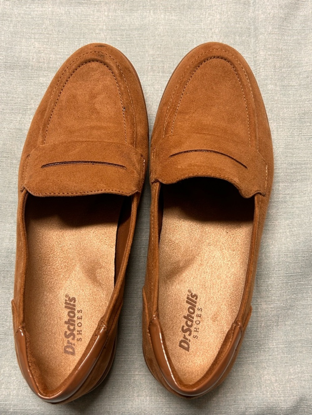 Dr. Scholl's Women’s  Brown Suede Penny Loafers size 6.5